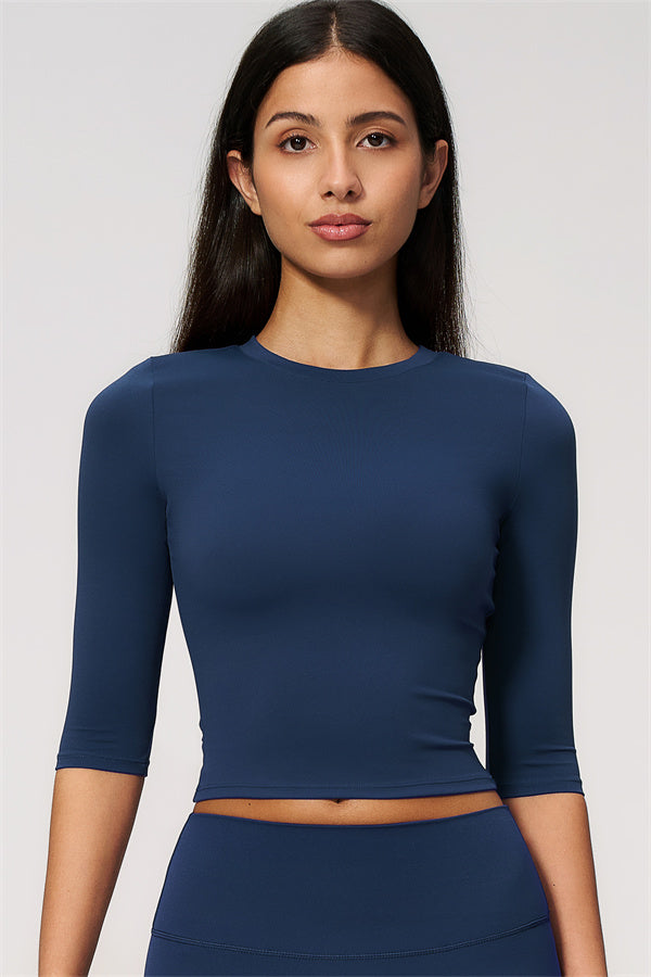 The Natalia Half-Sleeve Top
