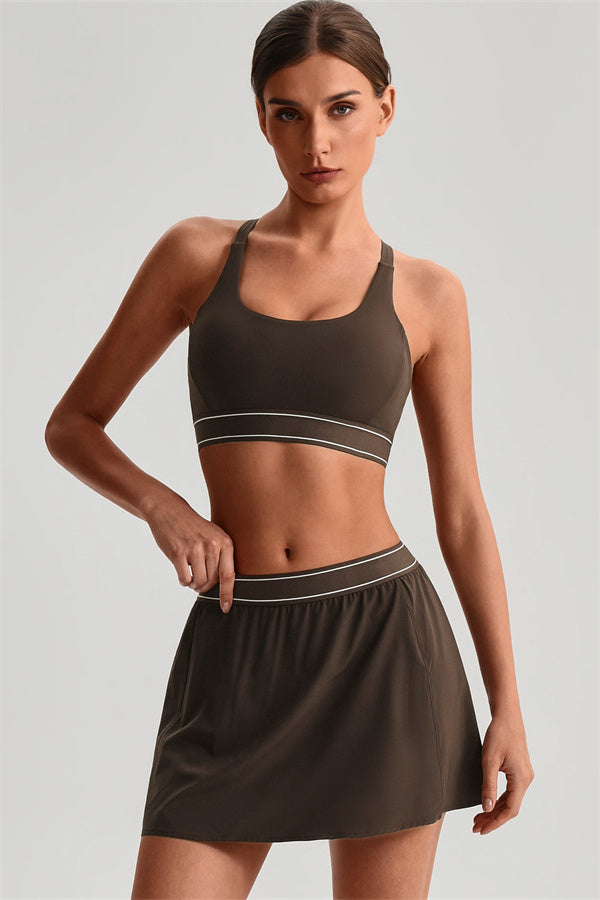 The Soul Sports Bra Skirt 2-Piece Set