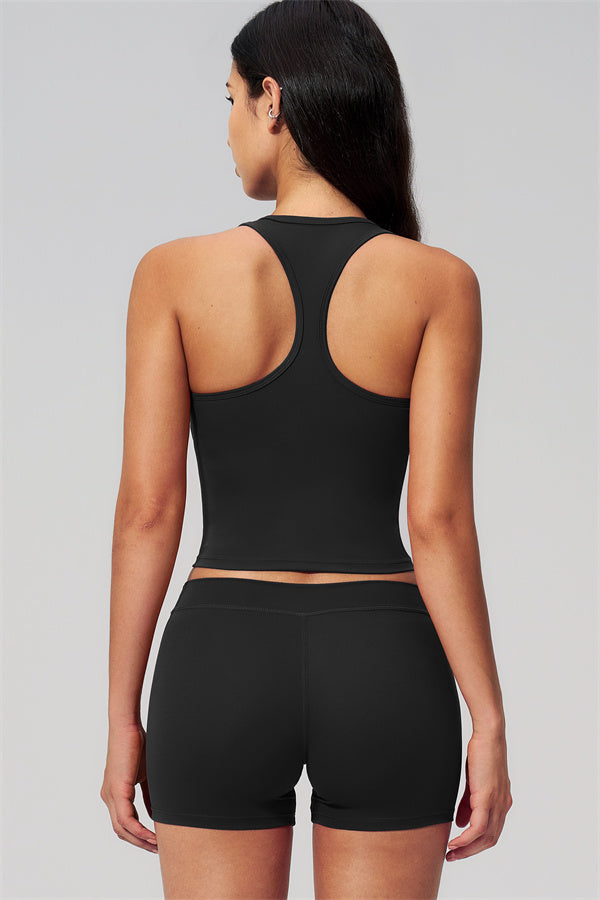 The Revive Crop Top Shorts 2-Piece Set