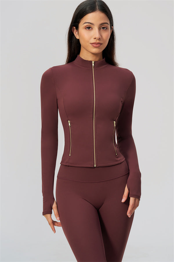 The Twirl Zip Jacket Leggings 2-Piece Set