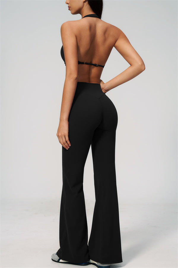 The Lox Sports Bra Flared Leggings 2-Piece Set