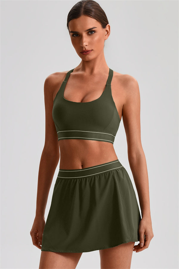 The Soul Sports Bra Skirt 2-Piece Set
