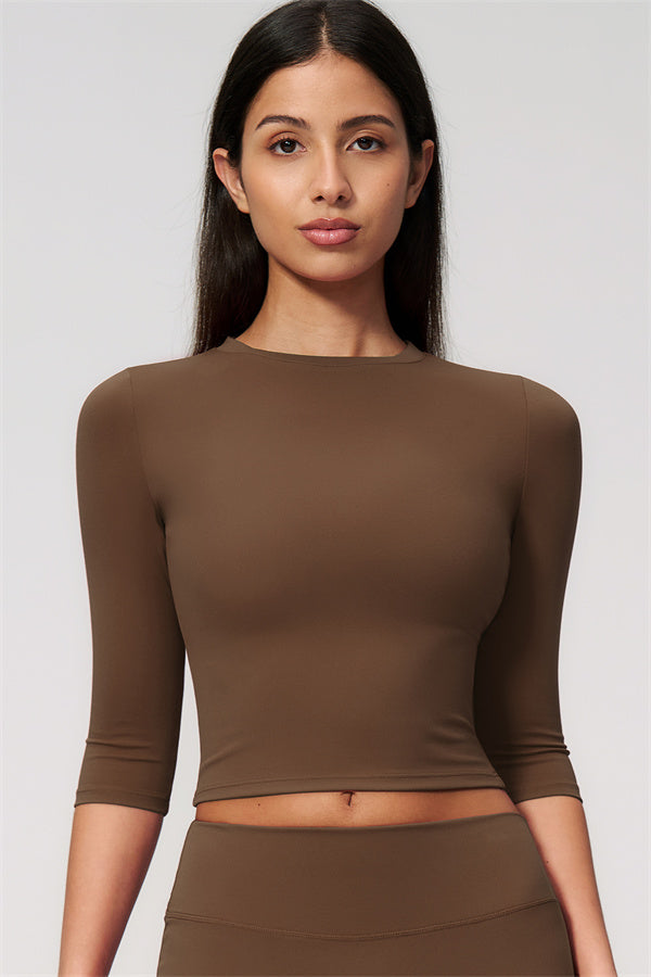 The Natalia Half-Sleeve Top