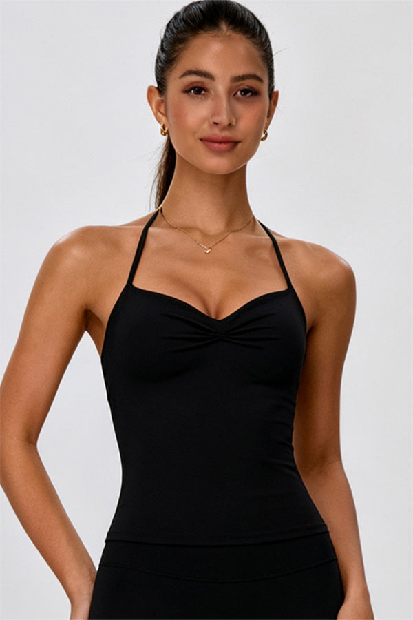 The Energize Halter Tank Top