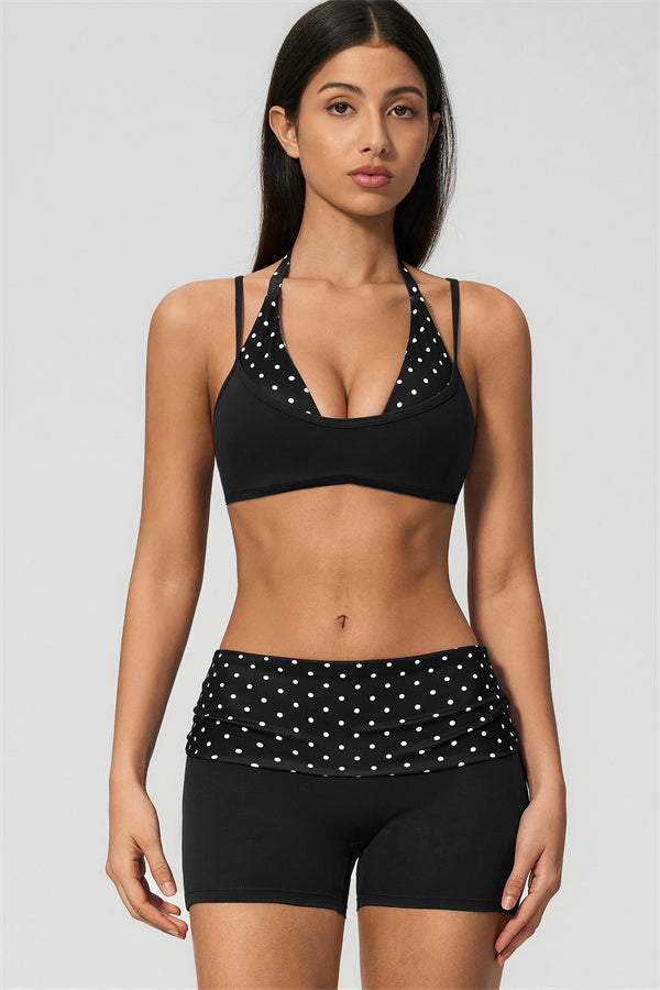 The Enliven Sports Bra Shorts 2-Piece Set