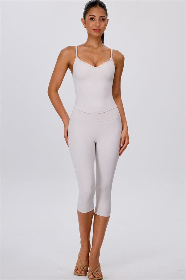 The Energize Tank Top Capri Leggings 2-Piece Set