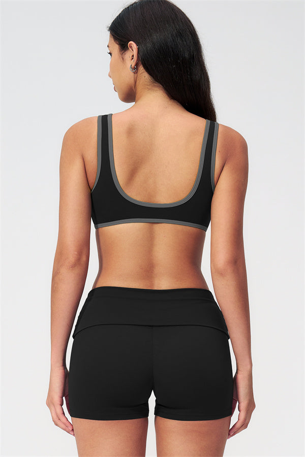 The Evoke Sports Bra Shorts 2-Piece Set