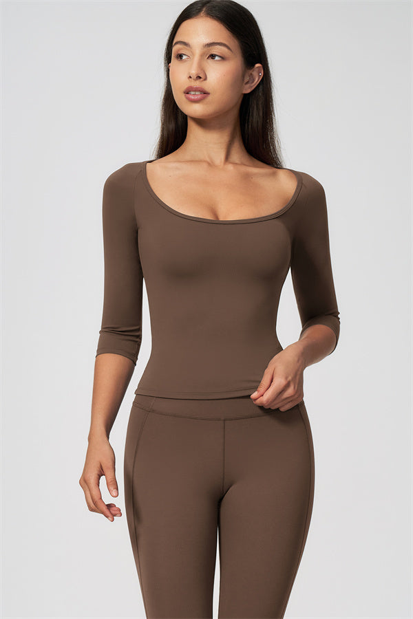 The RiseFit Half-Sleeve T-Shirt Leggings 2-Piece Set