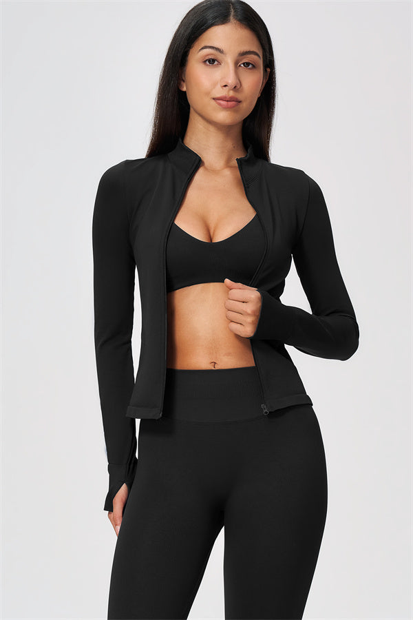 The Wanderlust Jacket Sports Bra Leggings 3-Piece Set