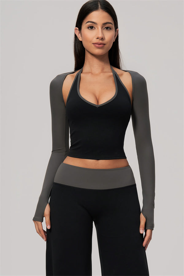 The Intrepid Long Sleeve Tank Top Straight Leg Pants 3-Piece Set