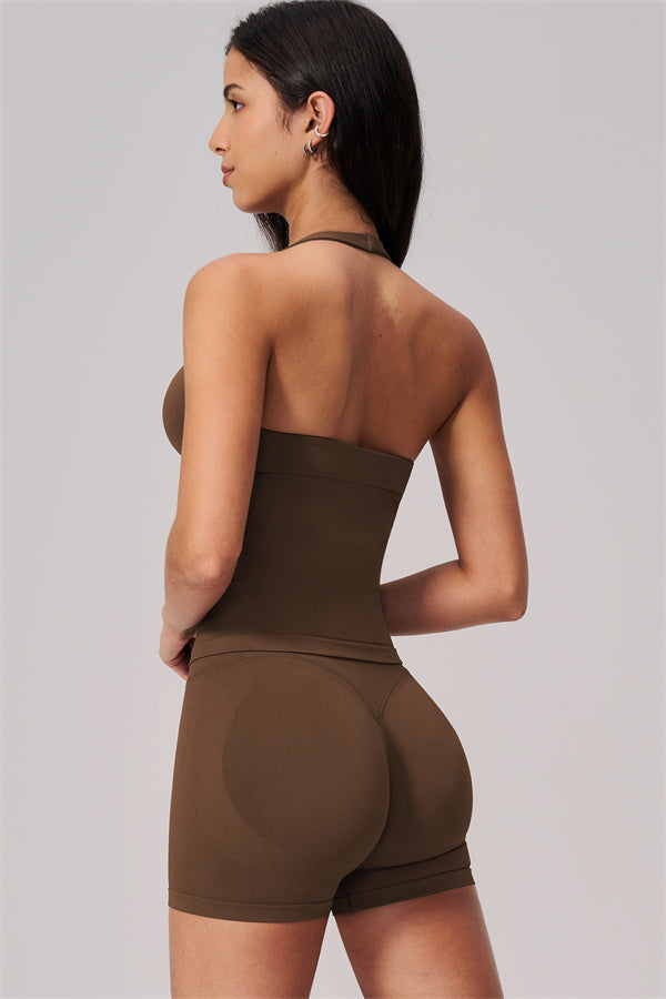 The Align V-Halter Top Shorts 2-Piece Set
