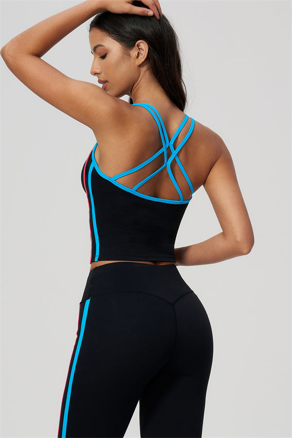 The Chisel Crop Top Leggings 2-Piece Set