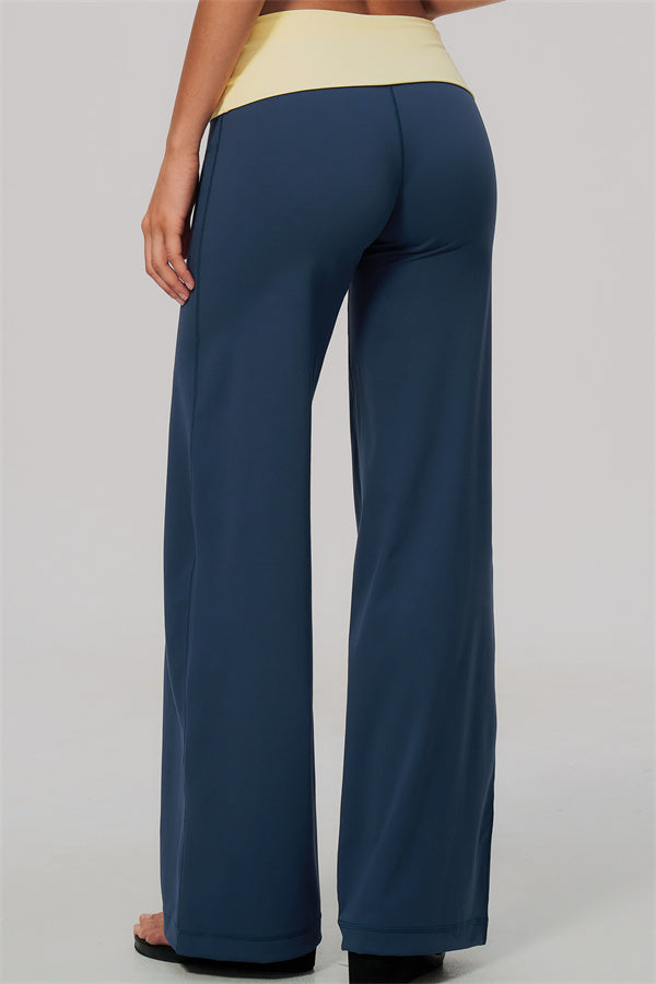 The Cascade Color-block Straight Leg Pants