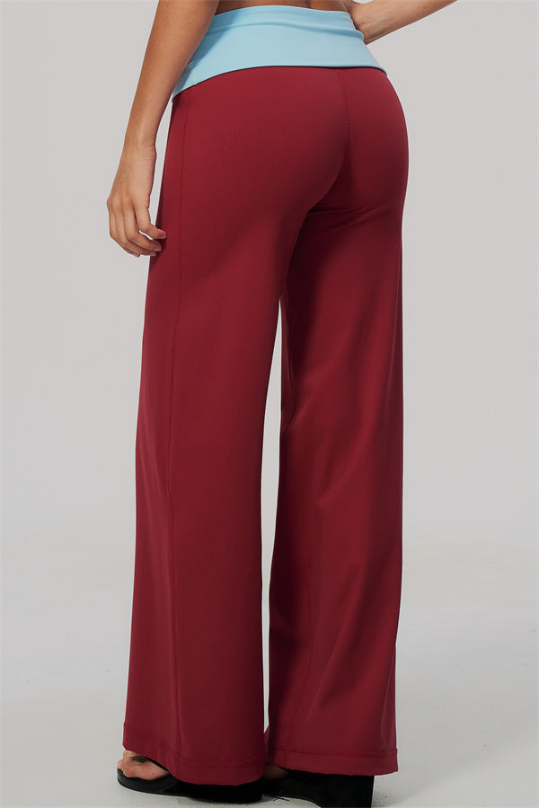 The Cascade Color-block Straight Leg Pants