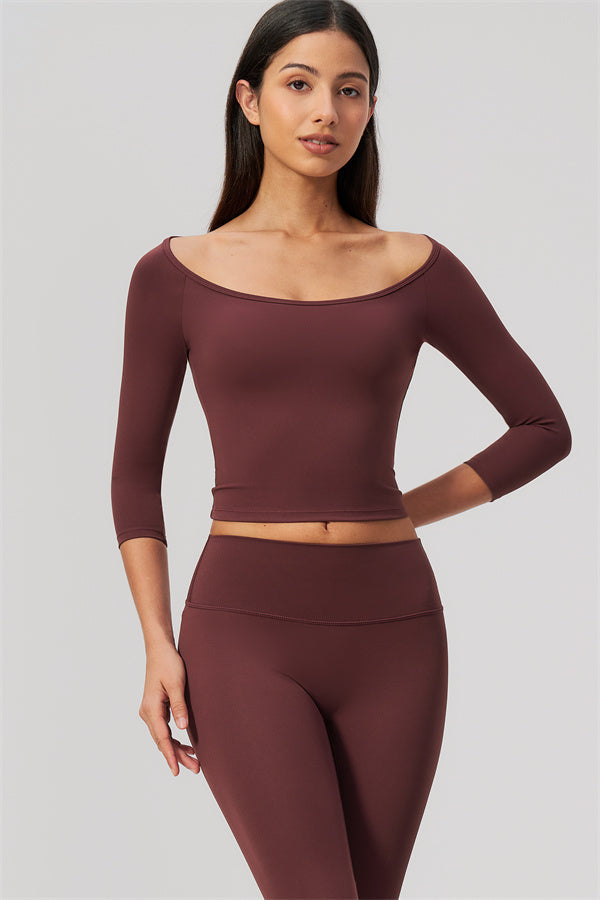 The Twirl Half-Sleeve T-Shirt Leggings 2-Piece Set