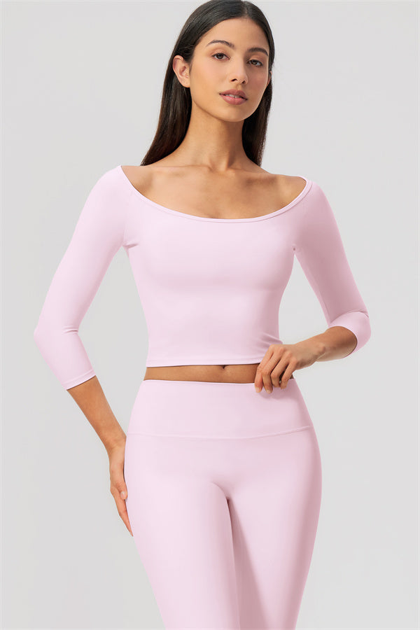 The Twirl Half-Sleeve T-Shirt Leggings 2-Piece Set