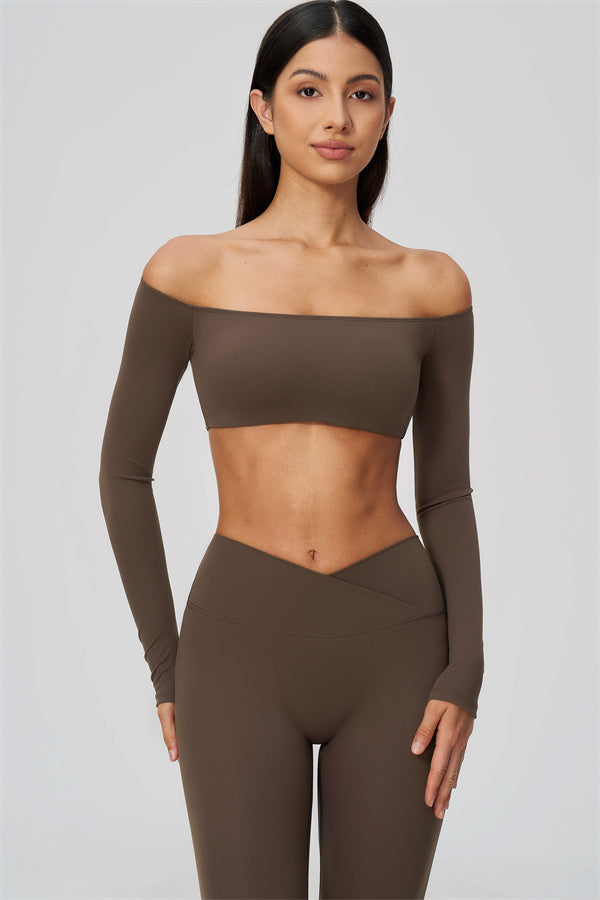 The Soiree Crop Top Leggings 2-Piece Set