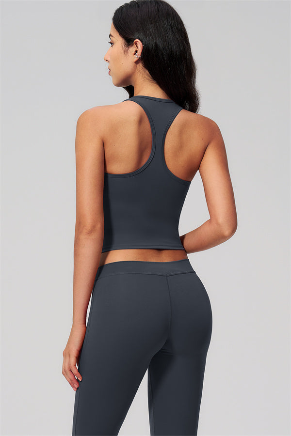 The Revive Crop Top Capri Leggings 2-Piece Set